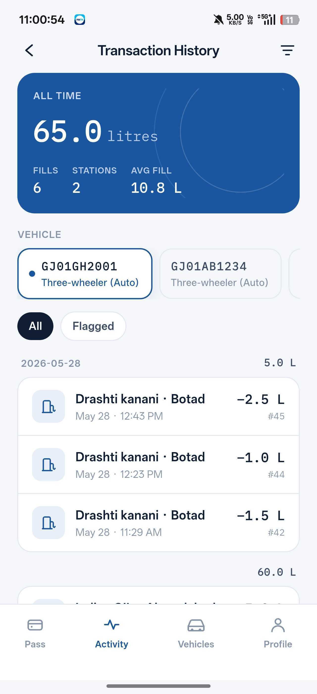 FuelPass citizen app screenshot 5