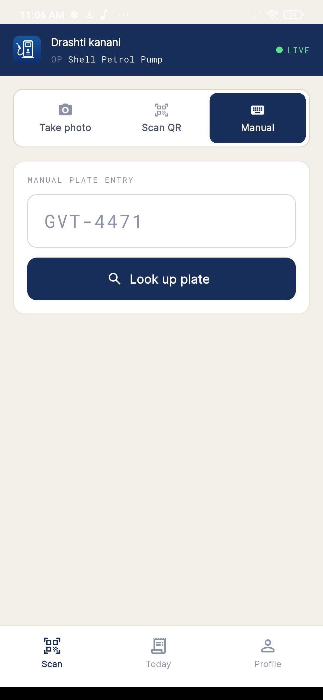 FuelPass operator app screenshot 4